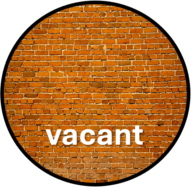 Brickwall vacant